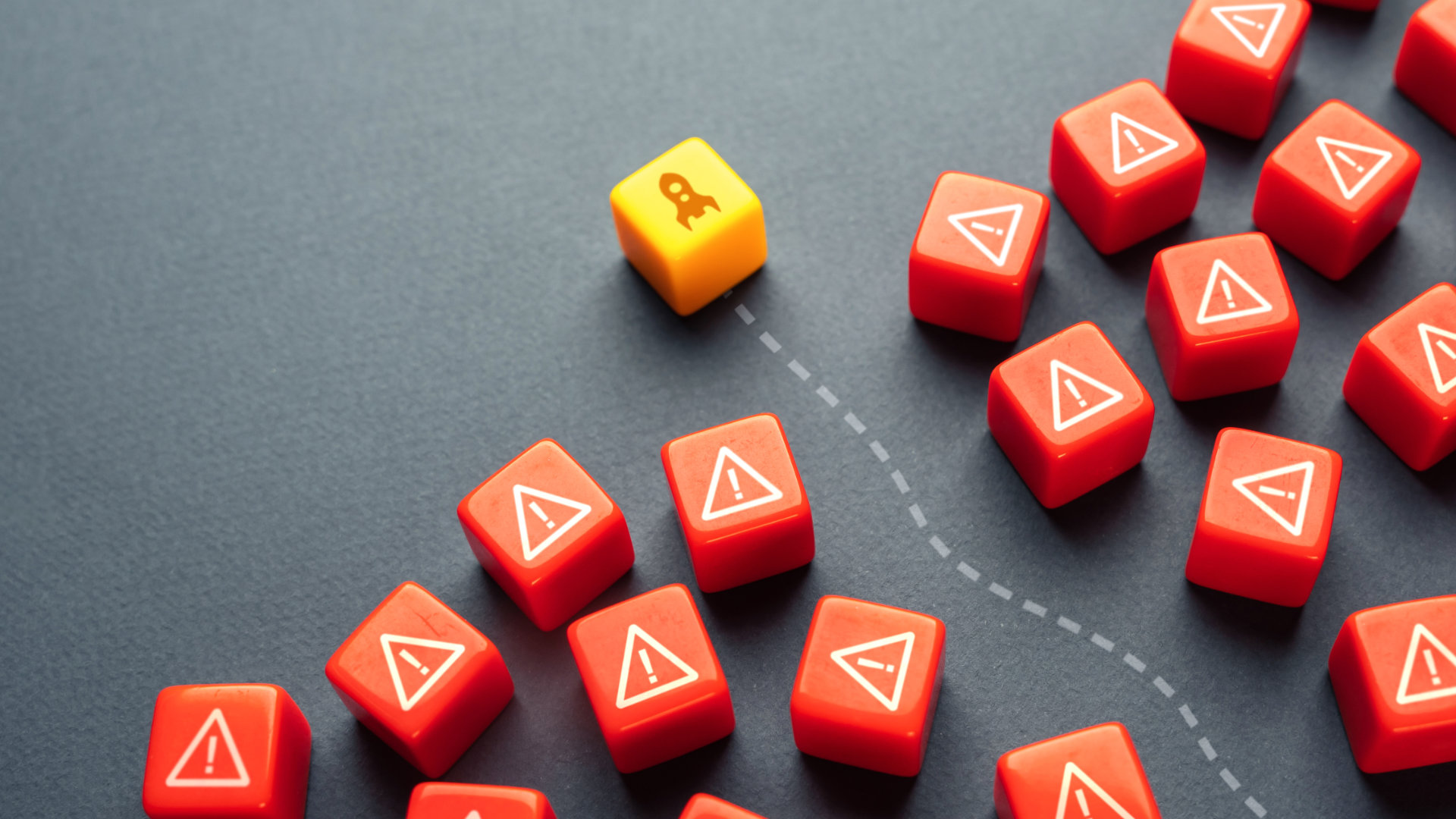 A graphic shows how Xero can help a business navigate through hazards